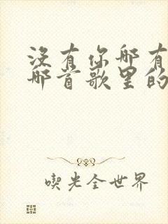 没有你哪有我是哪首歌里的歌词