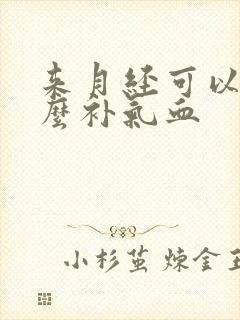来月经可以吃什么补气血