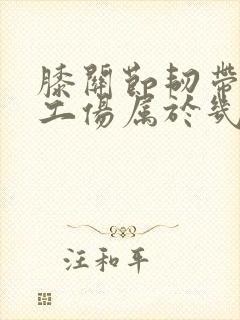膝关节韧带断裂工伤属于几级