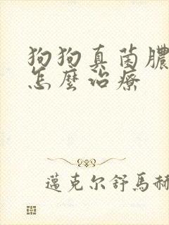 狗狗真菌脓皮症怎么治疗封面