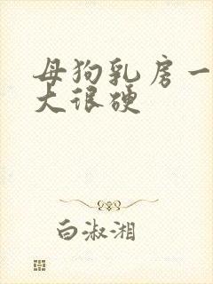 母狗乳房一侧肿大很硬