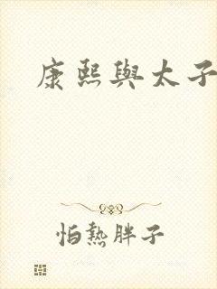 康熙与太子妃封面