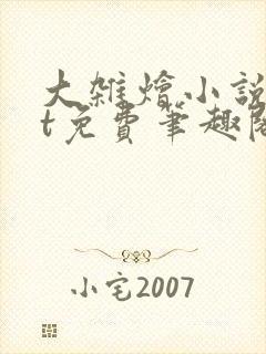 大杂烩小说txt免费笔趣阁封面