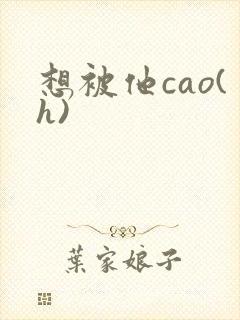 想被他cao(h)