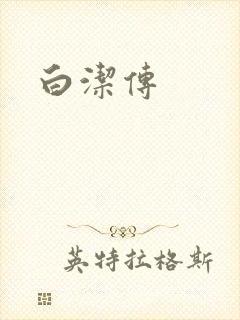 白洁传封面
