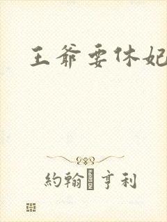 王爷要休妃