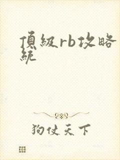 顶级rb攻略系统封面