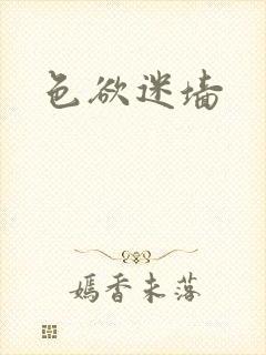 色欲迷墙封面