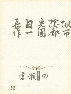 长日光阴似箭乱作一团都市言情封面