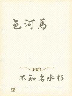 色河马封面