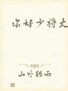 你好少将大人