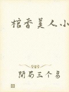 棺香美人小说封面