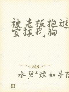 被老板抱进办公室揉我胸