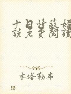 十日情苏媚的小说免费阅读全文封面