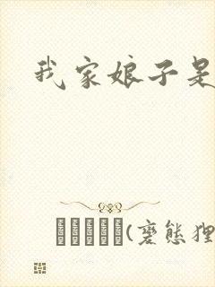 我家娘子是剑神封面