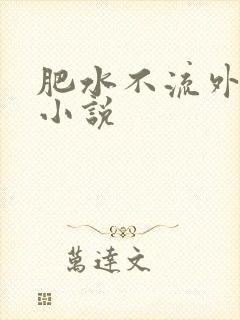 肥水不流外人田小说
