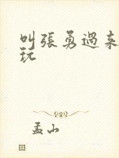 叫张勇过来一起玩