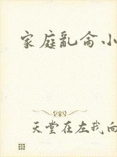 家庭乱仑小说