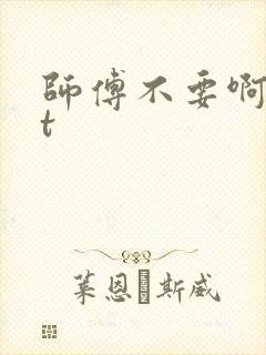 师傅不要啊txt