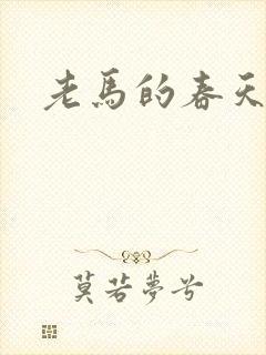 老马的春天敏静