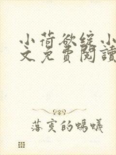 小荷欲绽小说全文免费阅读笔趣阁封面