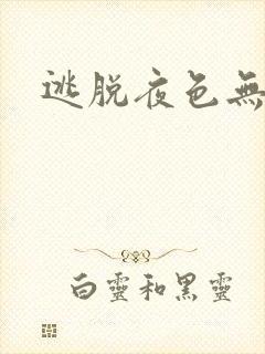 逃脱夜色无边封面