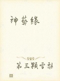 神艺缘封面
