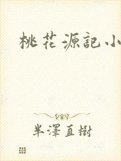 桃花源记小说