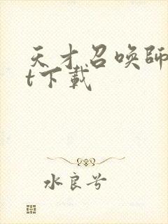 天才召唤师txt下载封面