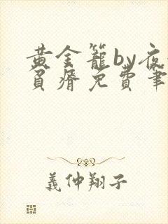黄金笼by夜很贫瘠免费笔趣阁封面