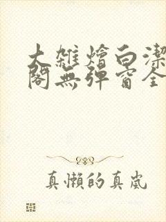 大杂烩白洁笔趣阁无弹窗全本