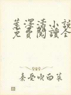叶泽涛小说全文免费阅读全文