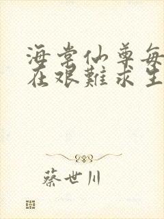 海棠仙尊每天都在艰难求生封面