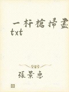 一杆枪扫尽全家txt