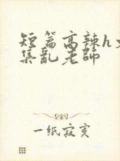 短篇高辣h文合集乱老师