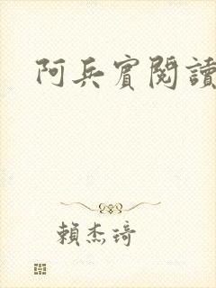 阿兵宾阅读目录封面