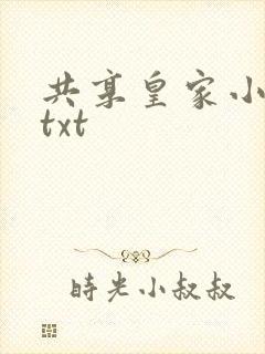 共享皇家小公主txt