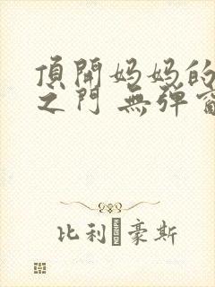 顶开妈妈的生命之门 无弹窗封面