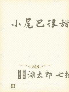 小尾巴很甜封面