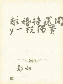离婚后还同居by一枝独秀封面