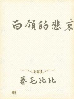 白领的悲哀