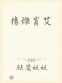 杨烁肖艾封面