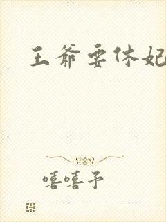 王爷要休妃