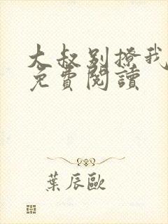 大叔别撩我小说免费阅读封面