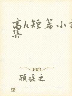 高h短篇小说合集封面