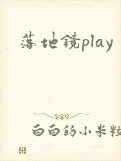 落地镜play