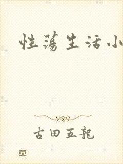 性荡生活小说封面