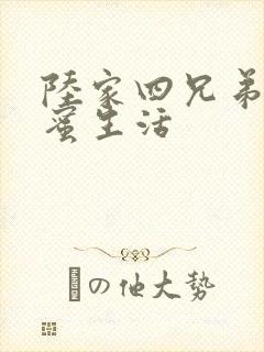 陆家四兄弟的甜蜜生活封面