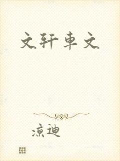 文轩车文封面