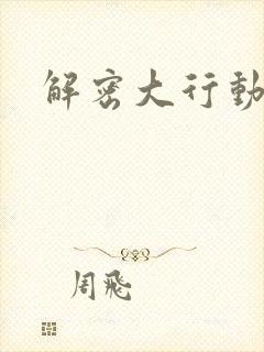 解密大行动